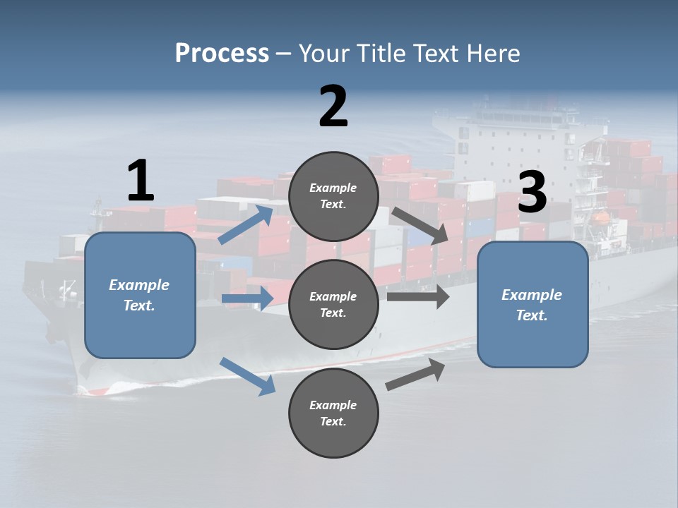 Retail Mode Transport PowerPoint Template