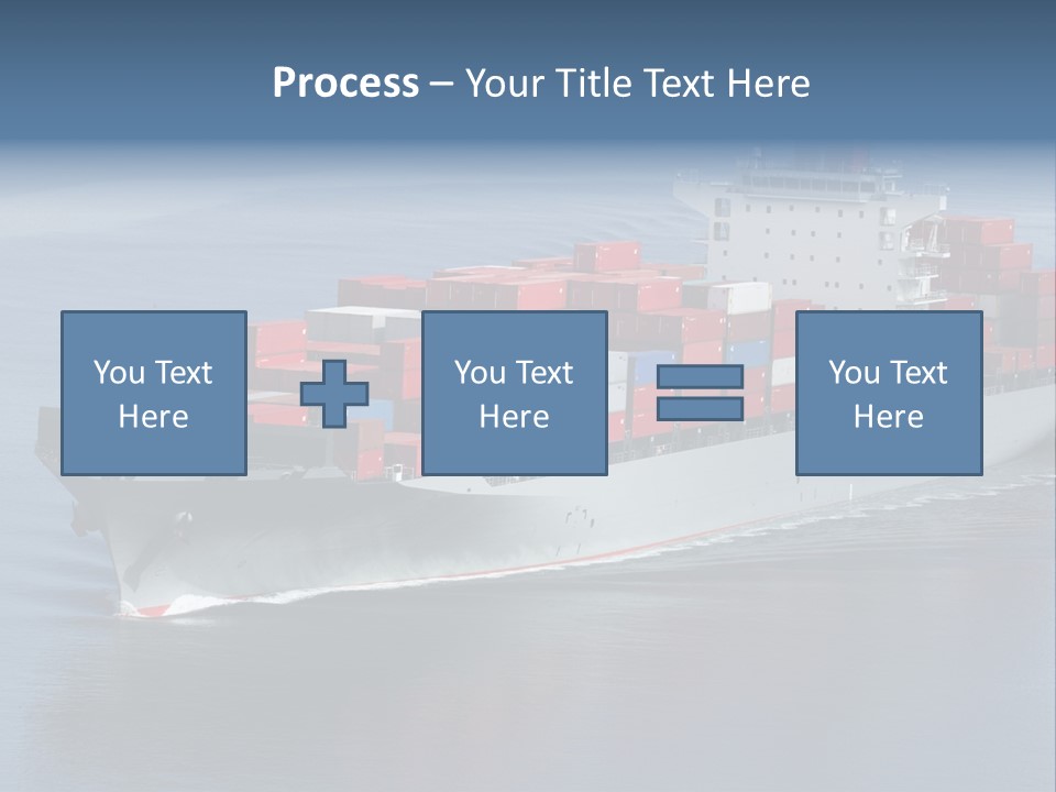 Retail Mode Transport PowerPoint Template