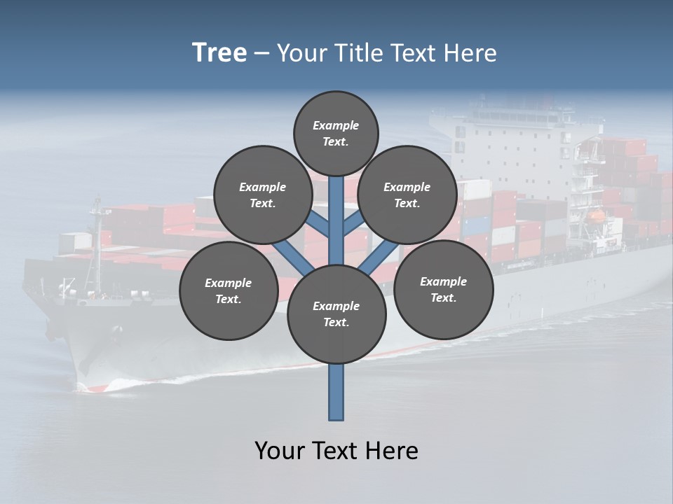 Retail Mode Transport PowerPoint Template