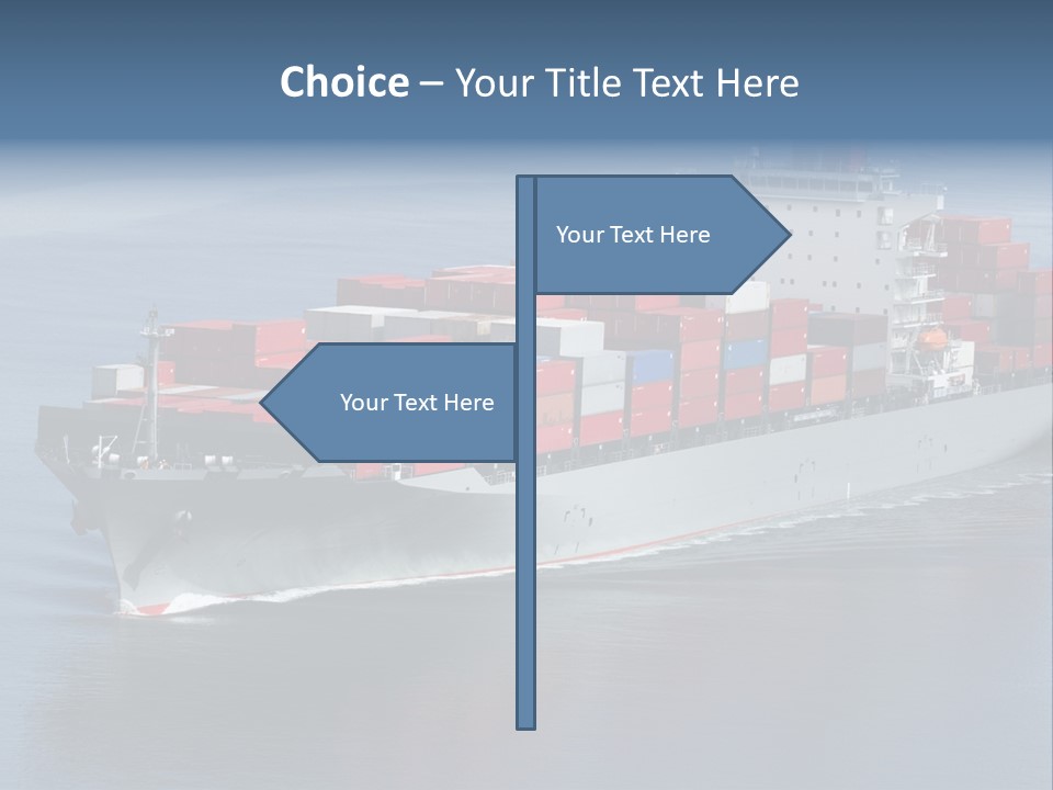 Retail Mode Transport PowerPoint Template