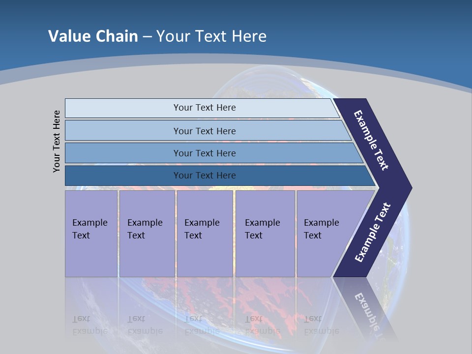 Lithosphere Fire Lava PowerPoint Template