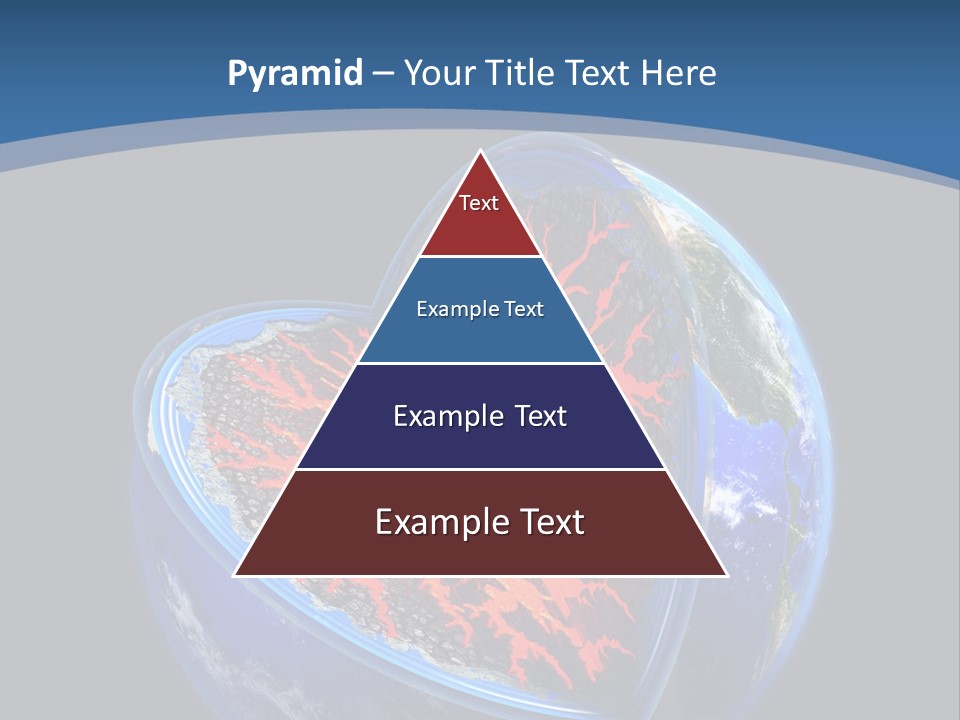 Lithosphere Fire Lava PowerPoint Template
