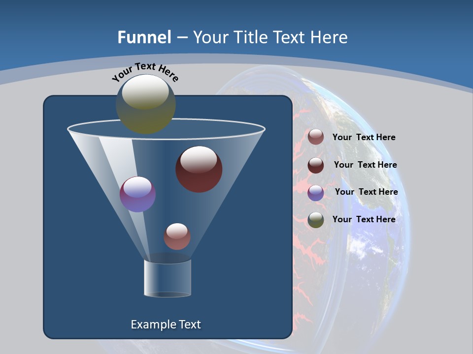 Lithosphere Fire Lava PowerPoint Template