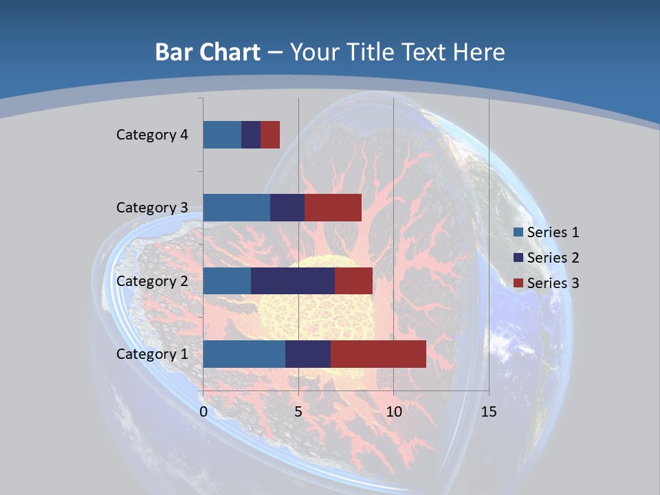 Lithosphere Fire Lava PowerPoint Template
