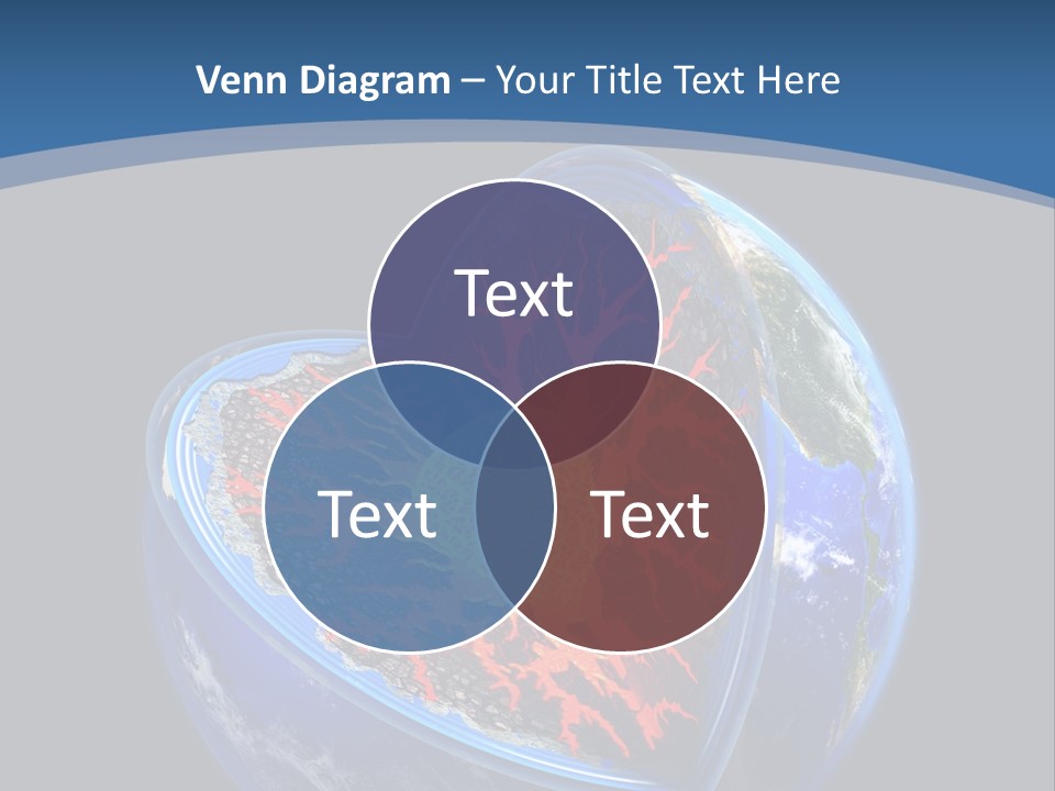 Lithosphere Fire Lava PowerPoint Template