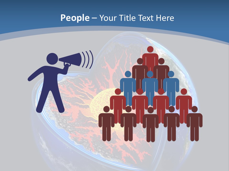 Lithosphere Fire Lava PowerPoint Template