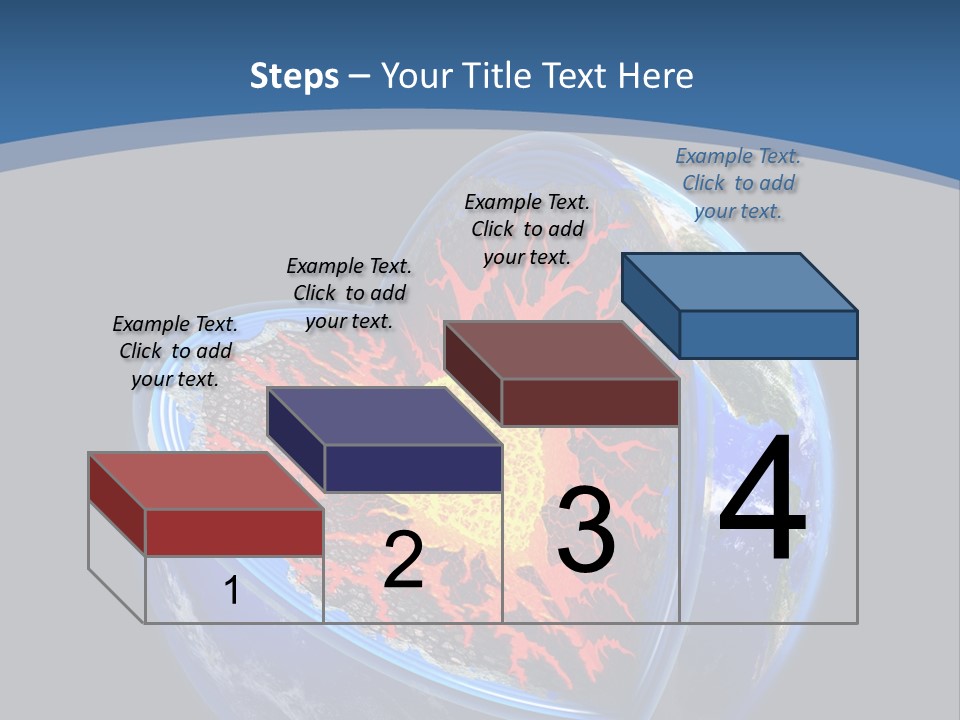 Lithosphere Fire Lava PowerPoint Template