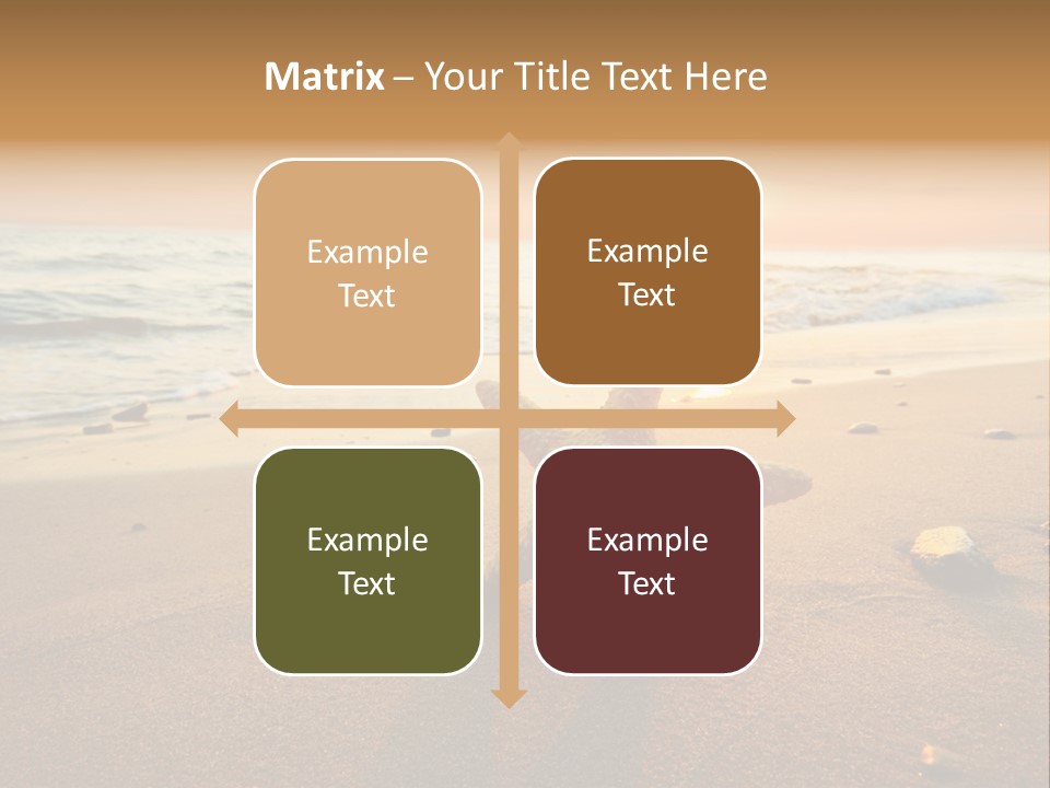 Travel Wave Sunny PowerPoint Template