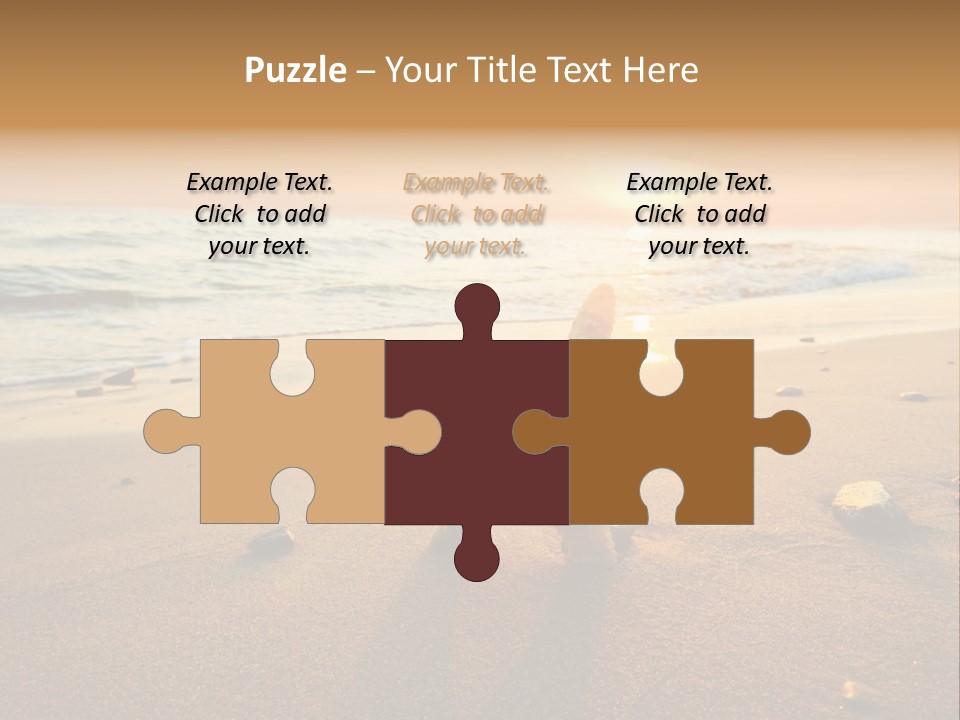 Travel Wave Sunny PowerPoint Template