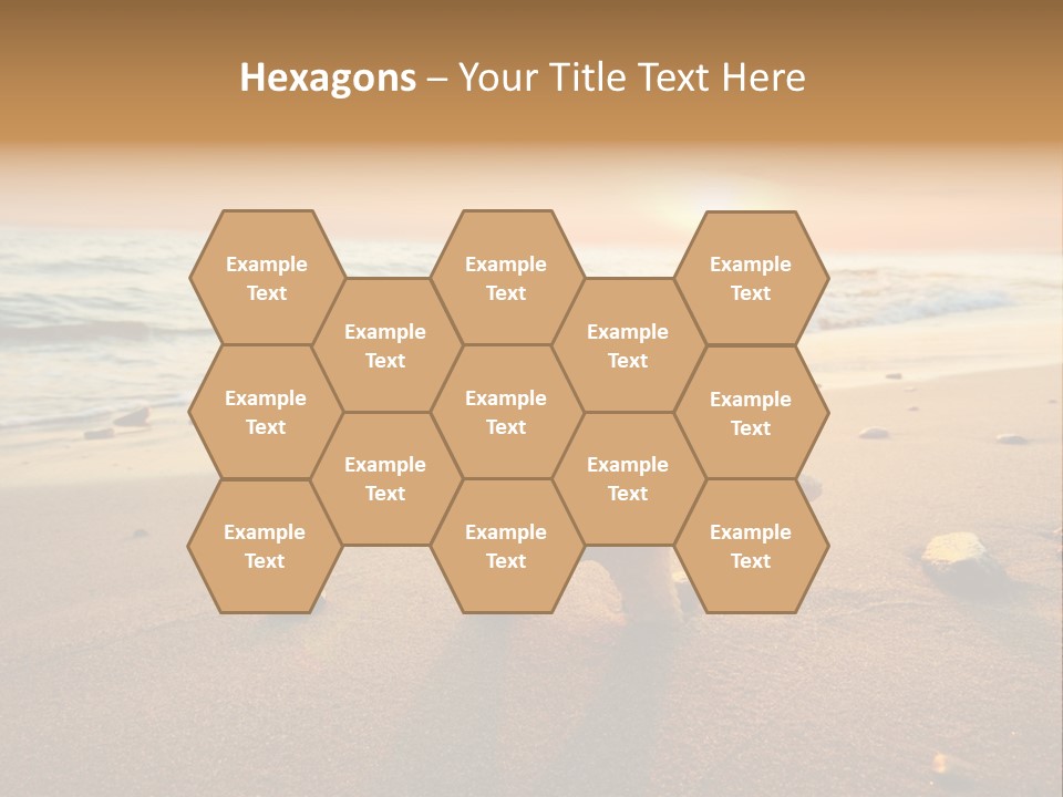 Travel Wave Sunny PowerPoint Template