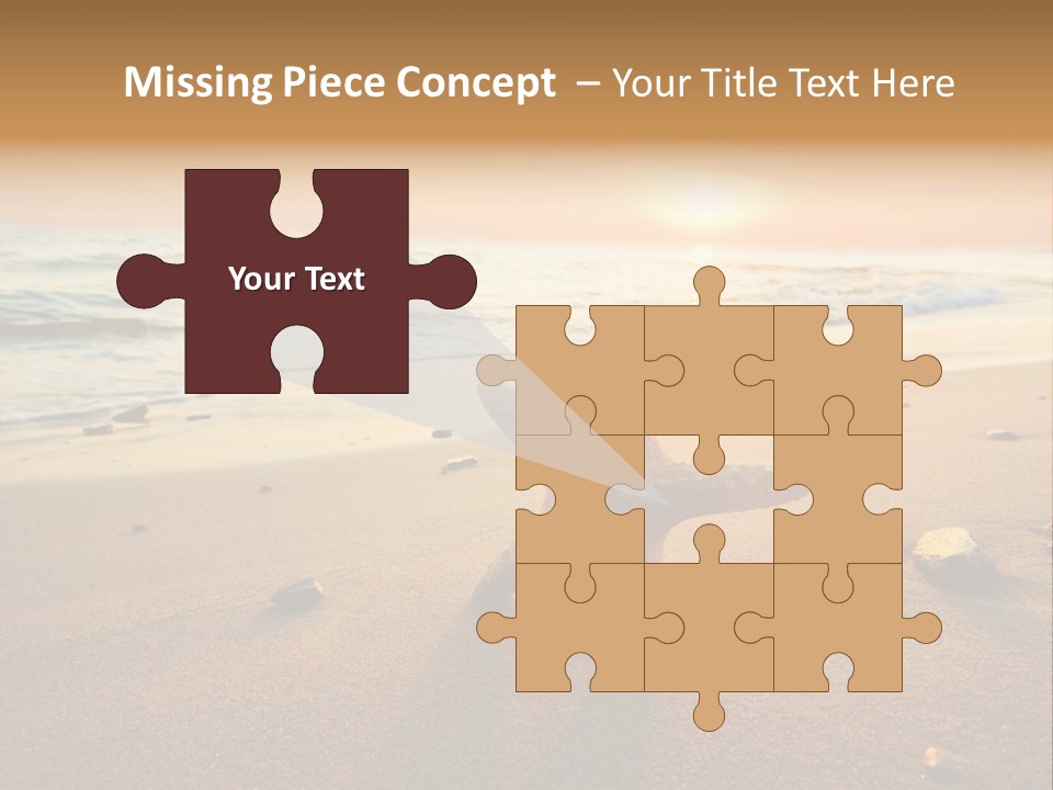 Travel Wave Sunny PowerPoint Template