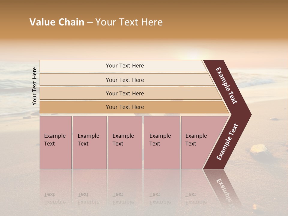 Travel Wave Sunny PowerPoint Template