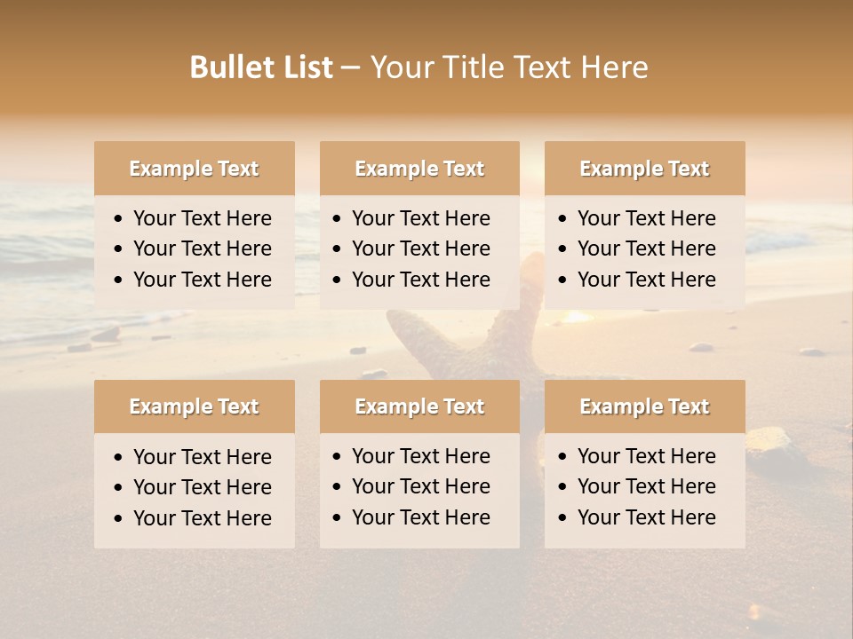 Travel Wave Sunny PowerPoint Template