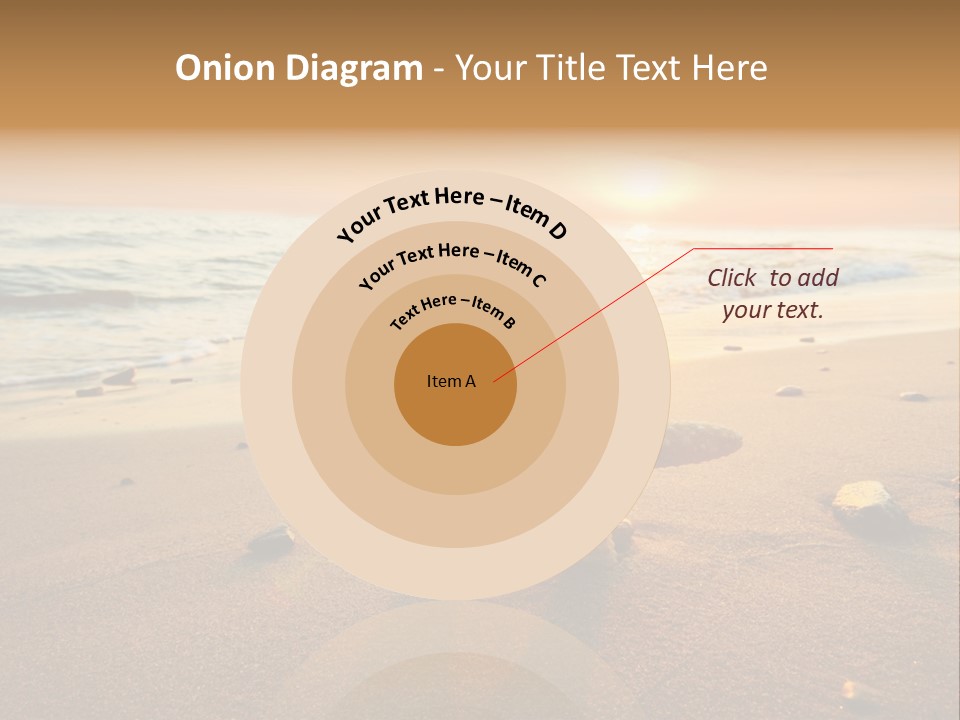 Travel Wave Sunny PowerPoint Template