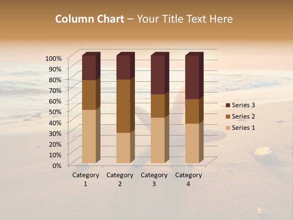 Travel Wave Sunny PowerPoint Template