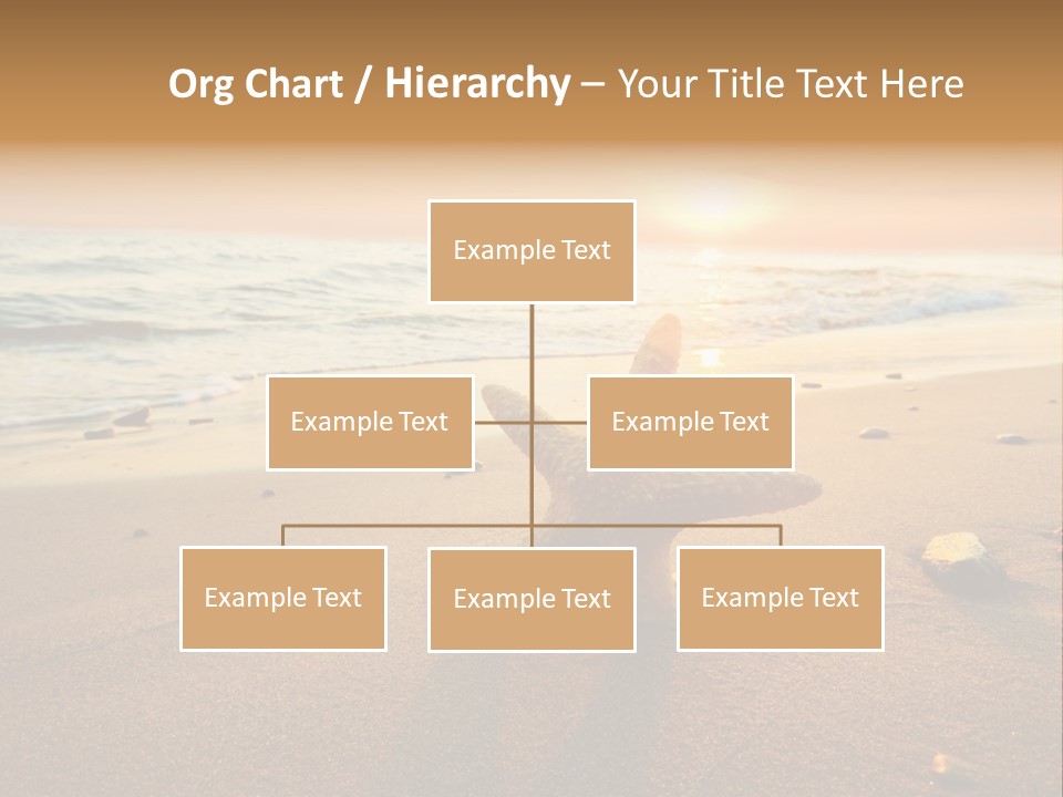 Travel Wave Sunny PowerPoint Template