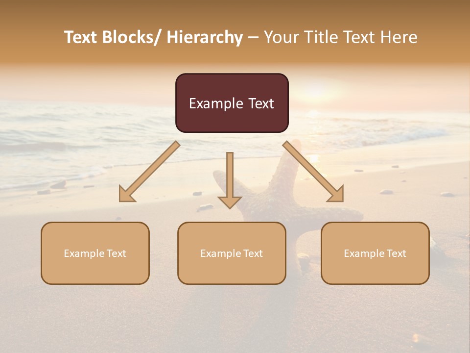 Travel Wave Sunny PowerPoint Template
