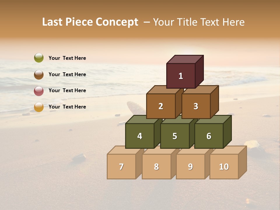 Travel Wave Sunny PowerPoint Template