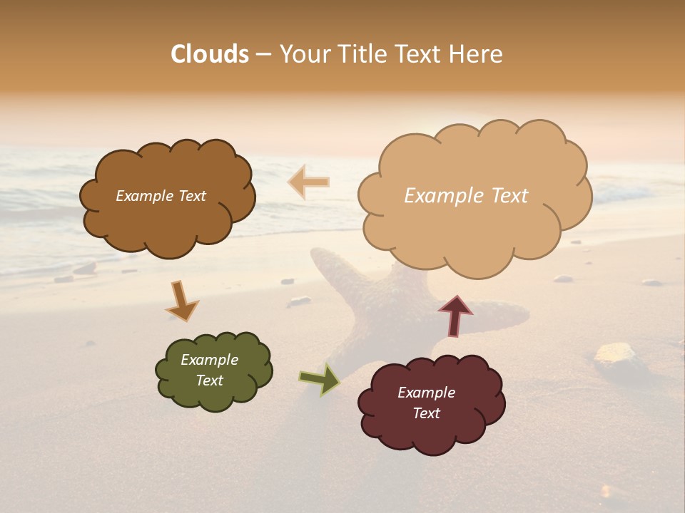 Travel Wave Sunny PowerPoint Template