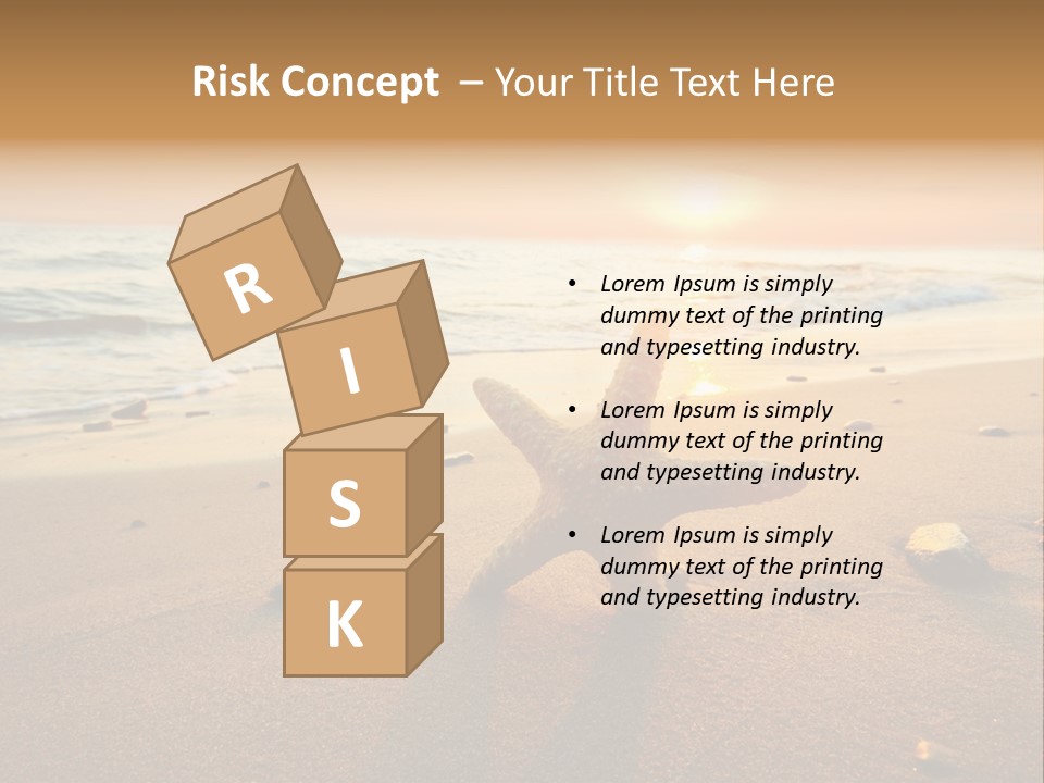 Travel Wave Sunny PowerPoint Template