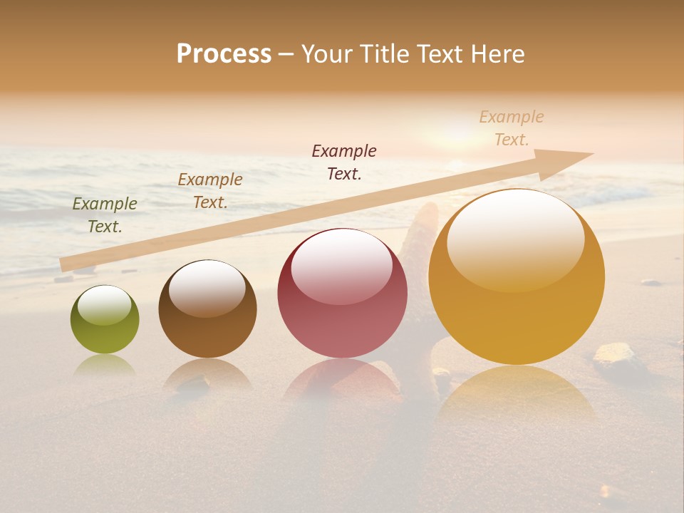 Travel Wave Sunny PowerPoint Template