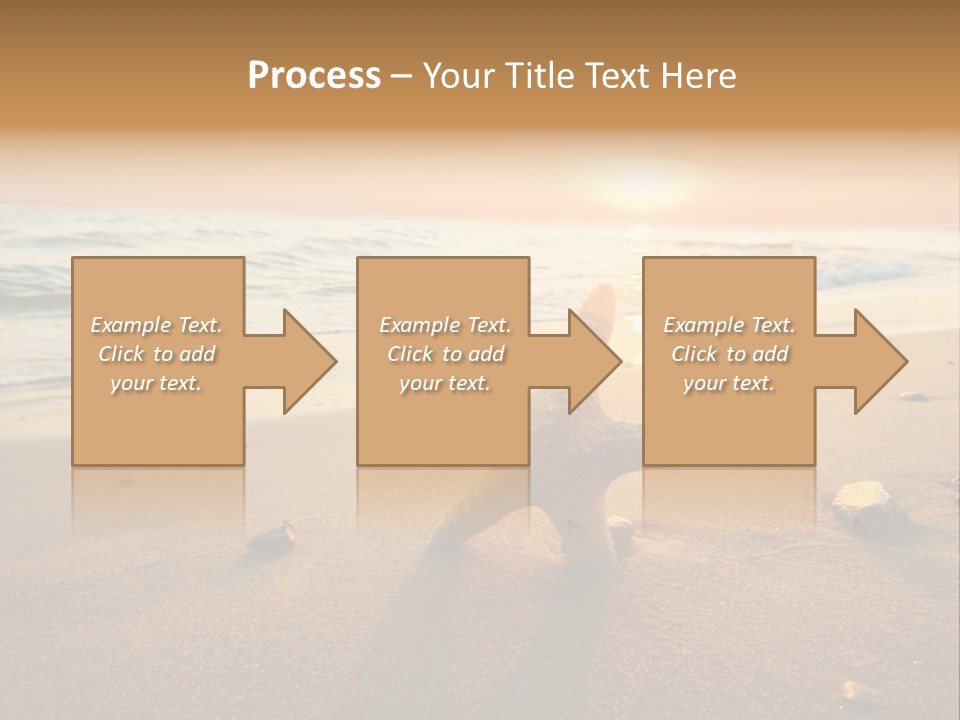 Travel Wave Sunny PowerPoint Template