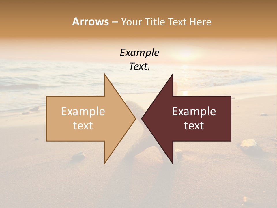 Travel Wave Sunny PowerPoint Template