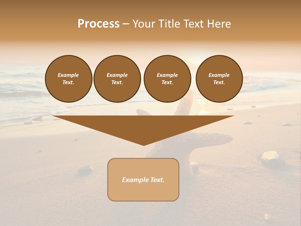 Travel Wave Sunny PowerPoint Template