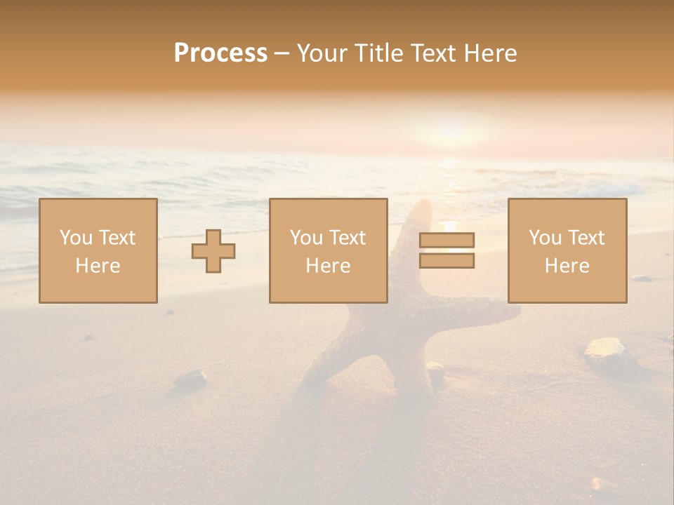 Travel Wave Sunny PowerPoint Template