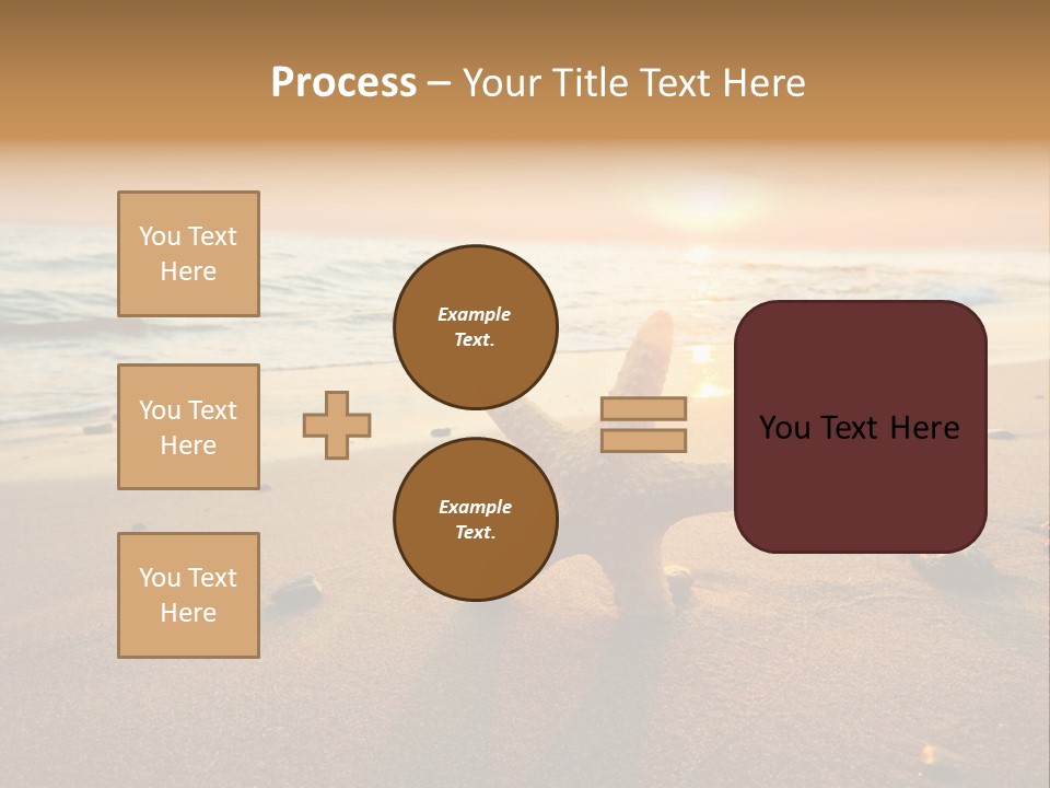 Travel Wave Sunny PowerPoint Template