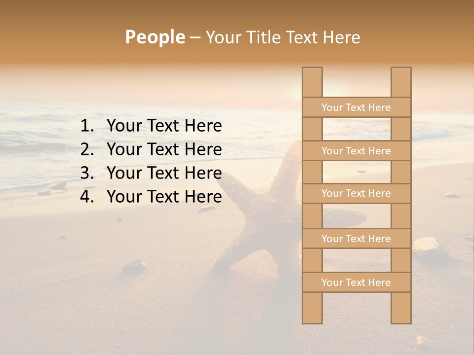 Travel Wave Sunny PowerPoint Template