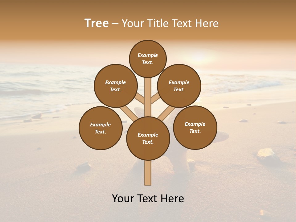 Travel Wave Sunny PowerPoint Template