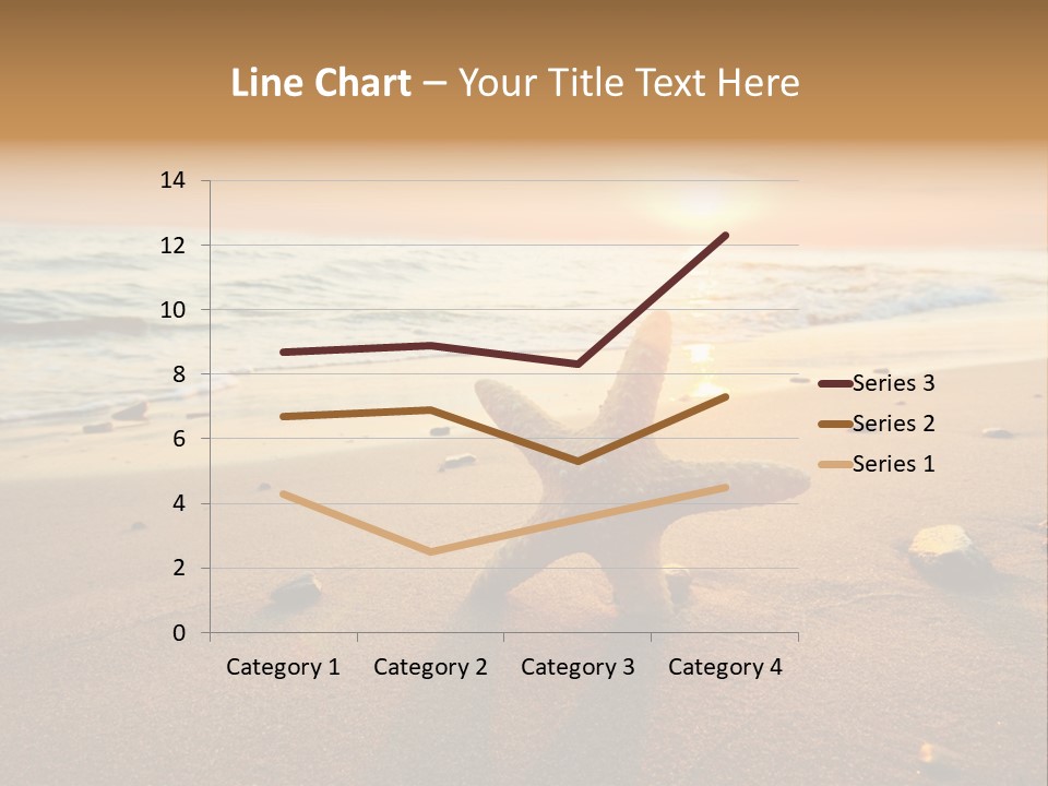 Travel Wave Sunny PowerPoint Template