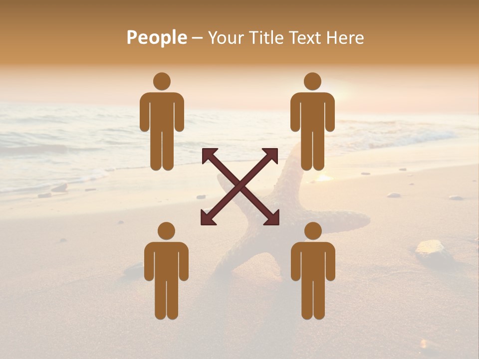 Travel Wave Sunny PowerPoint Template