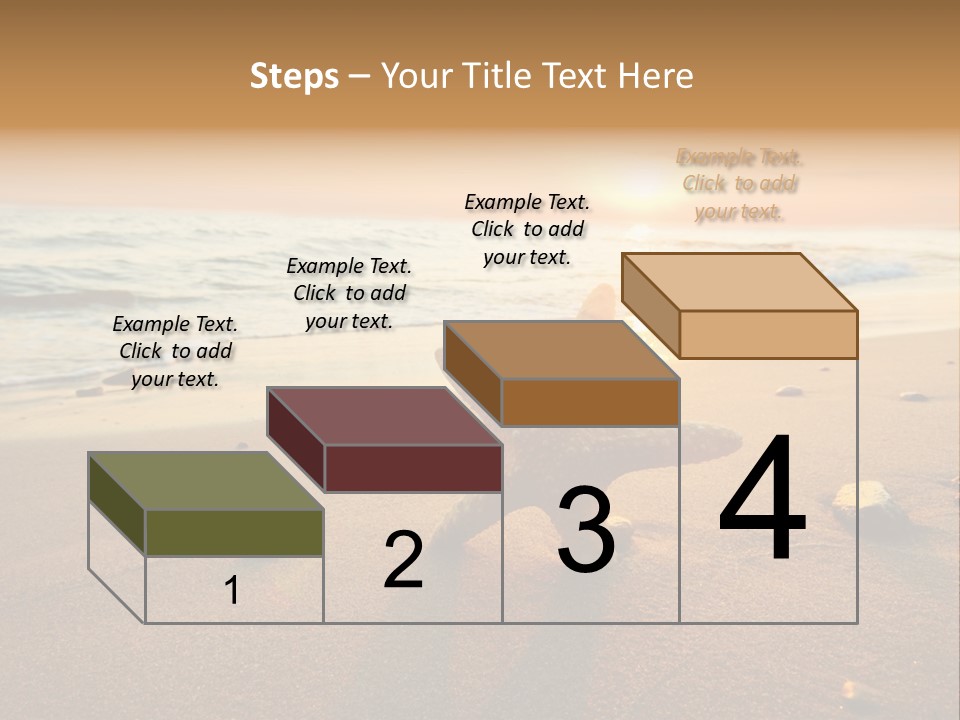 Travel Wave Sunny PowerPoint Template
