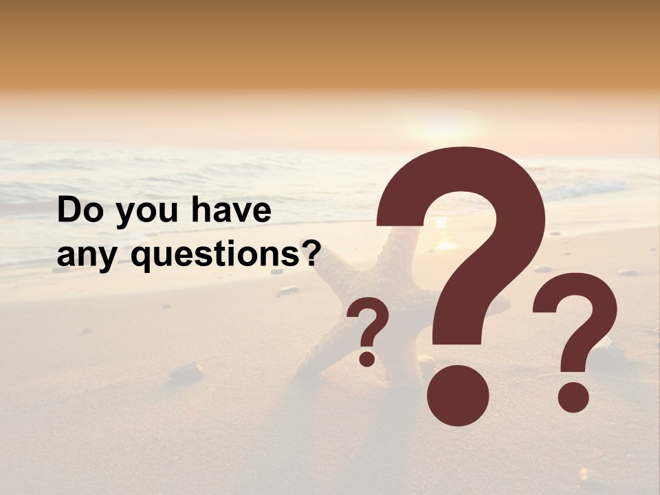 Travel Wave Sunny PowerPoint Template