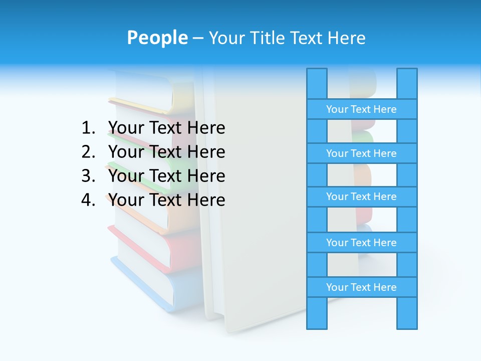 Writing Board People PowerPoint Template