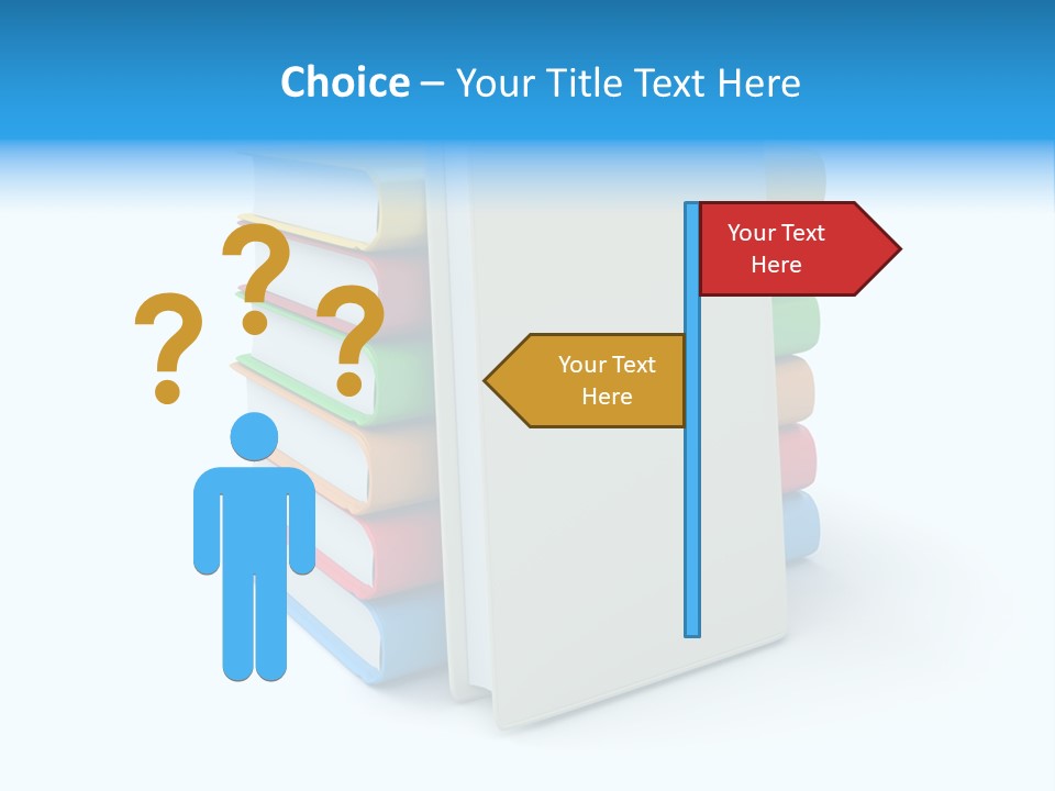 Writing Board People PowerPoint Template