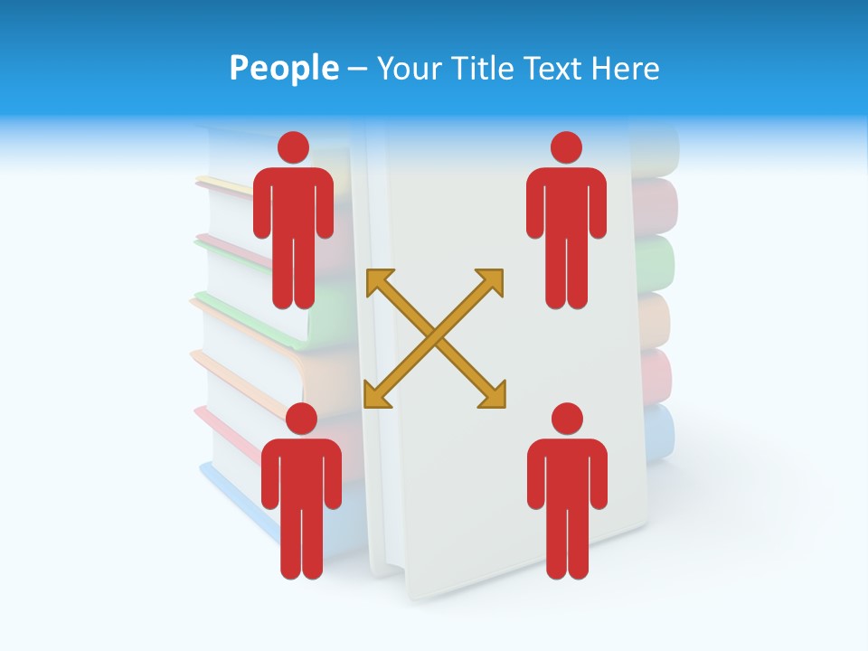 Writing Board People PowerPoint Template