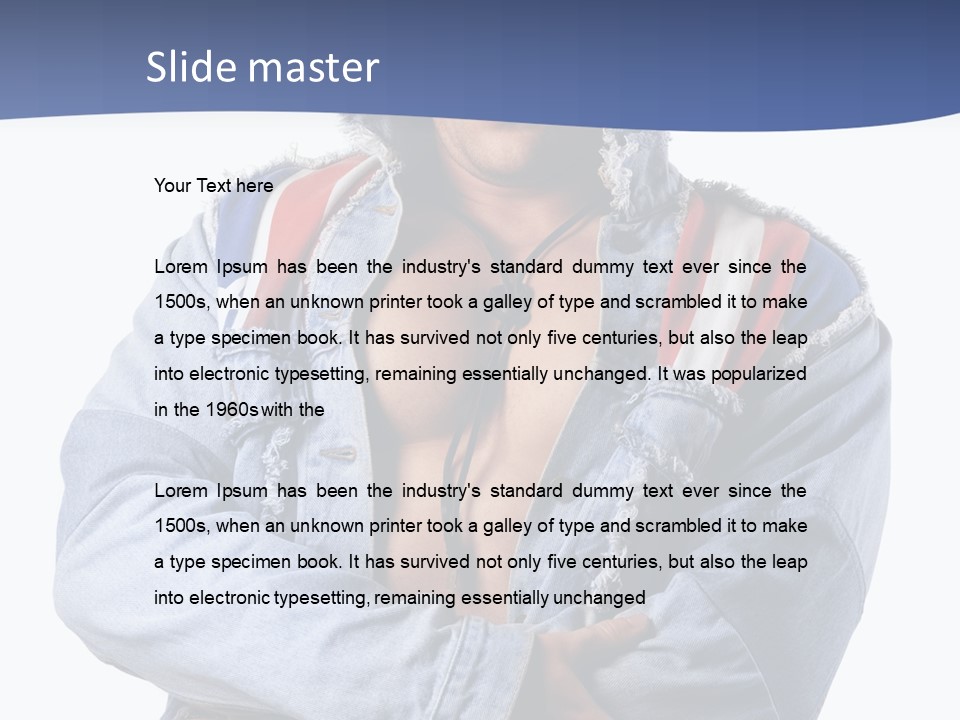 Hat Men Rough PowerPoint Template