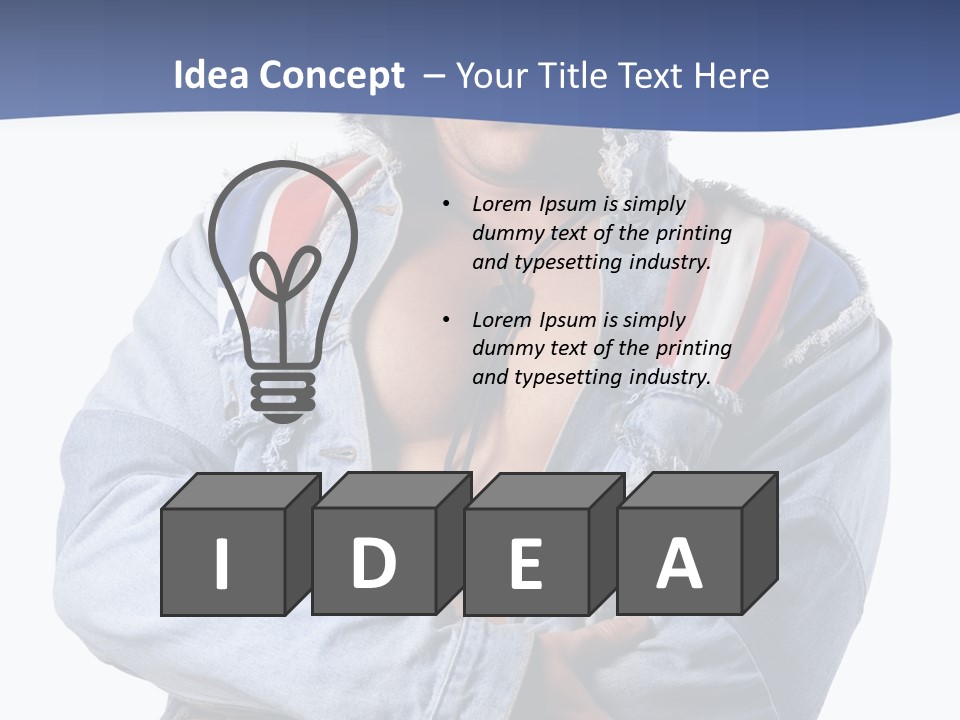 Hat Men Rough PowerPoint Template