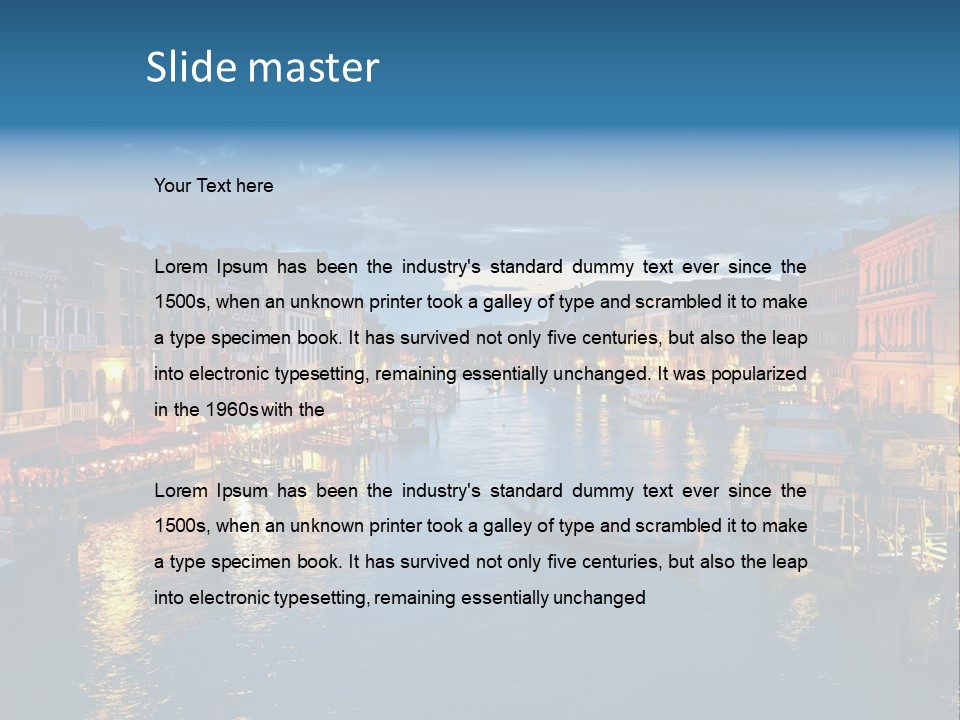 Venice PowerPoint Template
