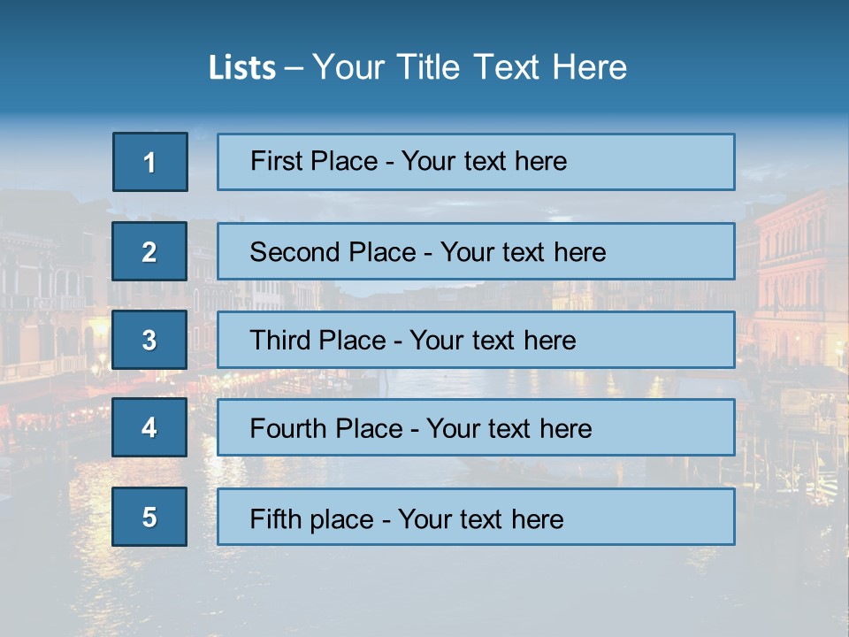 Venice PowerPoint Template
