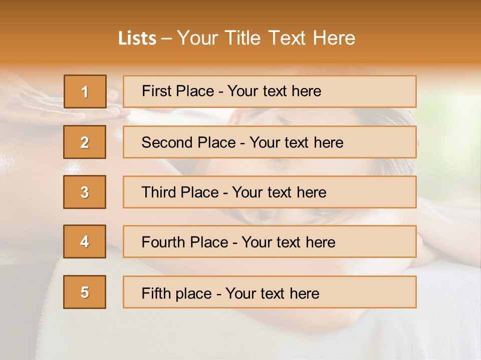 Young Pretty Spa PowerPoint Template