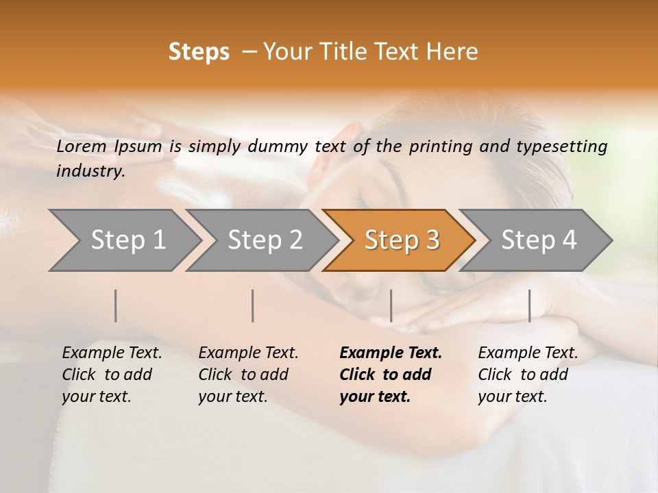 Young Pretty Spa PowerPoint Template