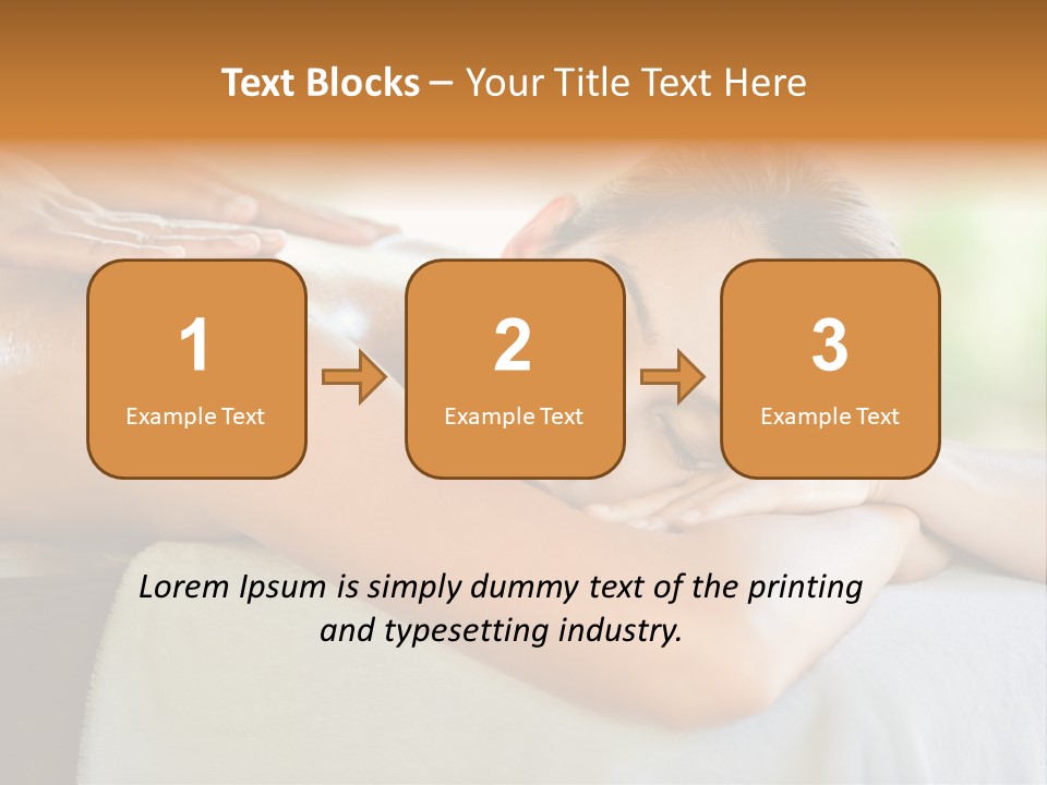 Young Pretty Spa PowerPoint Template