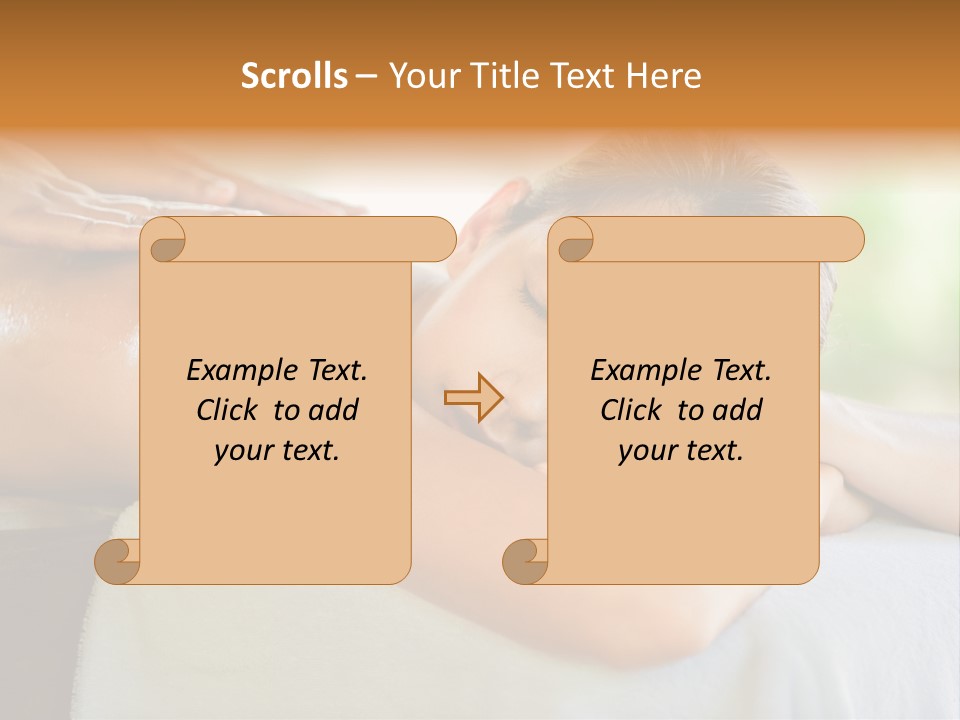 Young Pretty Spa PowerPoint Template