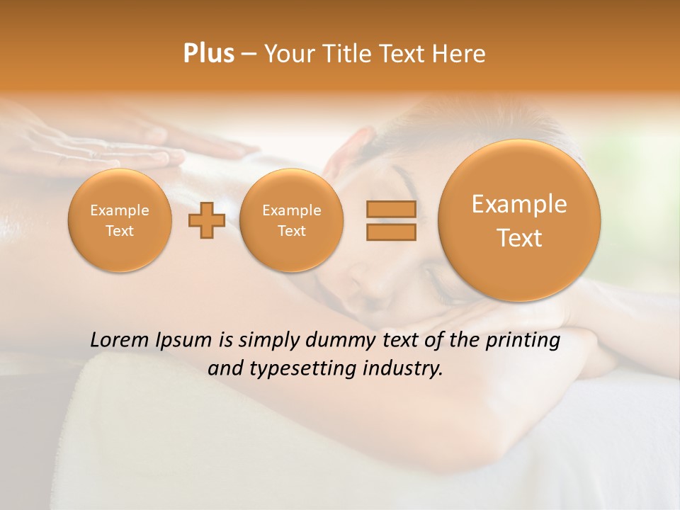 Young Pretty Spa PowerPoint Template