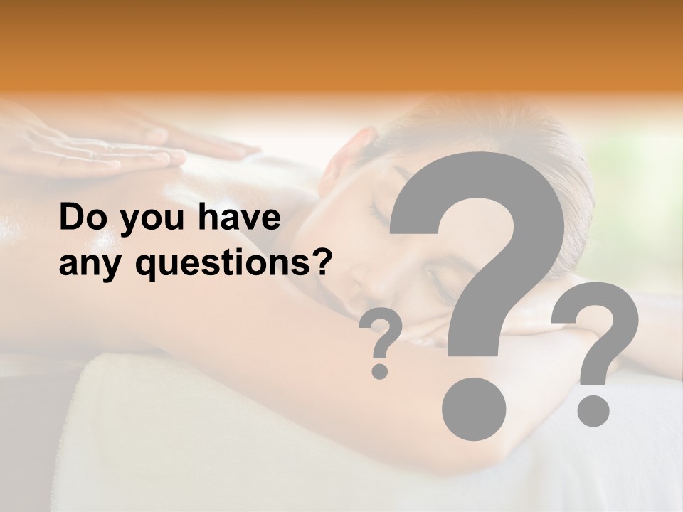 Young Pretty Spa PowerPoint Template