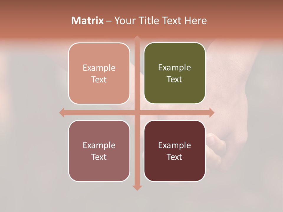 Together Person Woman PowerPoint Template